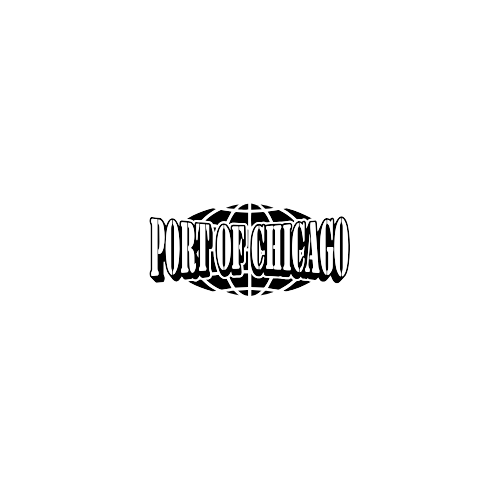 Port of Chicago globe logo