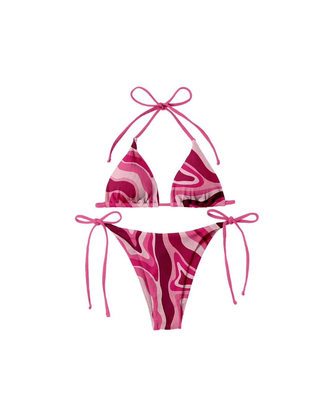 Port of Chicago pink bikini product photograph